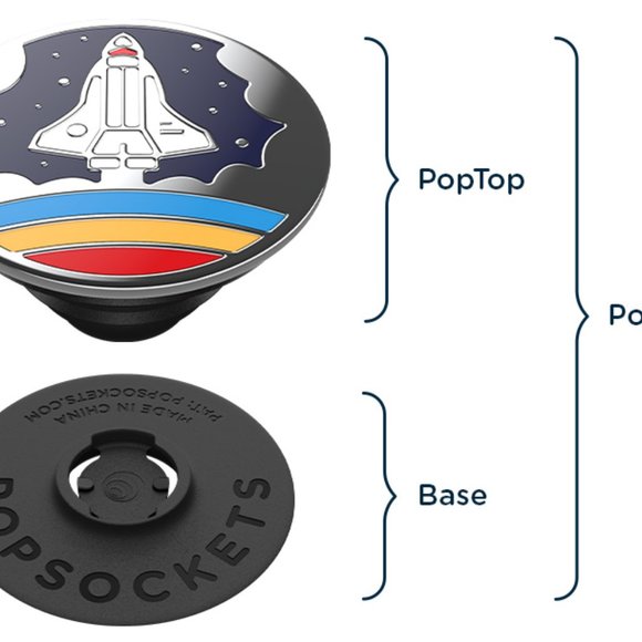 Custom Popsocket PopGrip w/ Swarovski Crystals - Picture 4 of 11